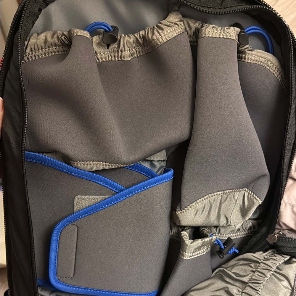 Black Men's Backpack - Picture 12 of 16